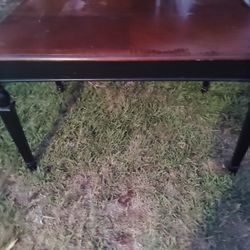 Kitchen Table With Six Chairs Asking 75 Or Best Offer
