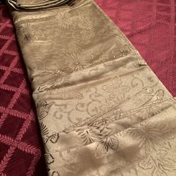 New Gold Color Tablecloth 