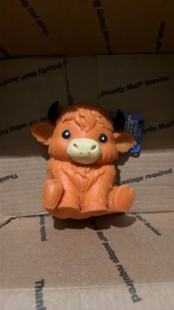 Highland cow squishy