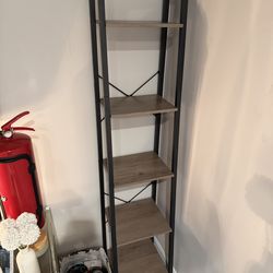 Modern wood bookshelf, like new