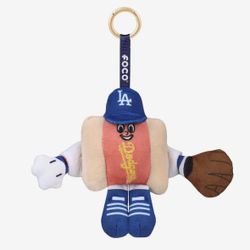 Los Angeles Dodger Stadium Hot Dog Plush Keychain By FOCO