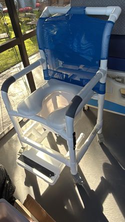 Rolling Shower Chair With Toilet
