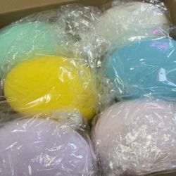 6 Easter decoration eggs $20 