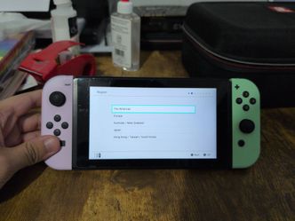 Nintendo switch and accessories