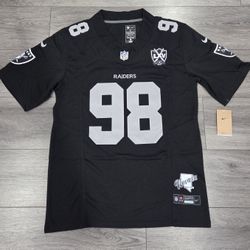 LAS VEGAS RAIDERS STITCHED FOOTBALL JERSEY 