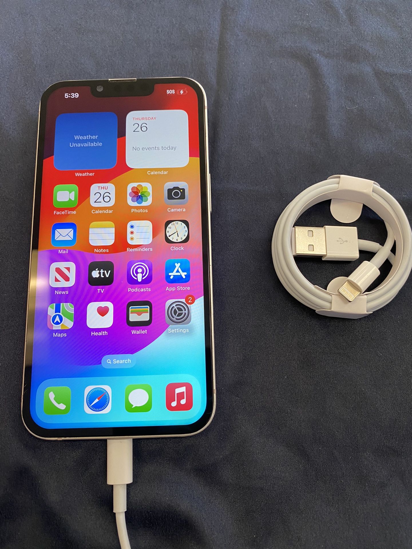 iPhone 13 128 GB Unlocked T Mobile- Metro PCS- Simple Mobile