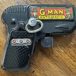 Vintage Marx Toys G-Man Automatic Sparking Toy Gun 