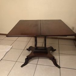 Antique card table