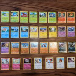 Pokemon Sun And Moon Burning Shadows ALL Common Cards 