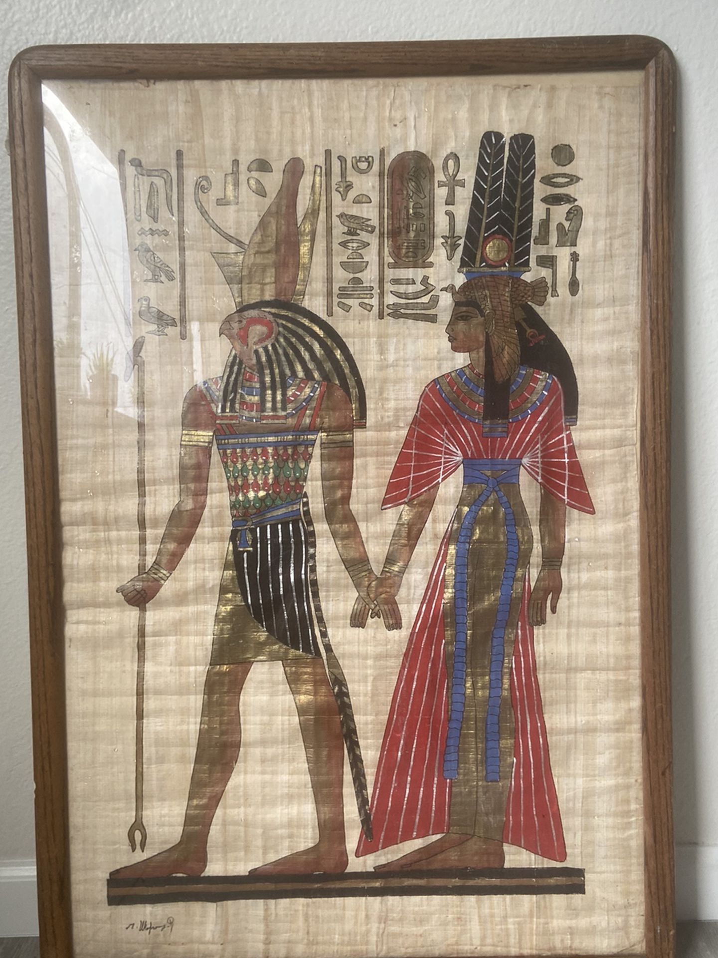 Egyptian Framed Picture (really big)