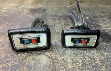 1986 Ford Bronco II or Ranger Lumbar Support Inflate Switches