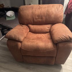 Reclining rocking chair