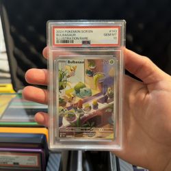 PSA 10 - 2024 Bulbasaur Stellar Crown Holo Pokemon
