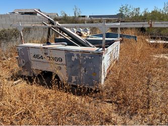 Trailers, boats, tool box bed