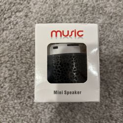 Bluetooth Speaker Mini Black 