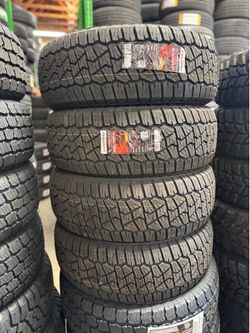 265/70r17 Supermax ATX 4 new tires mounted and balanced