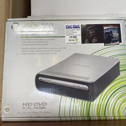 Xbox 360 HD DVD Player (Complete) In Box, Used 1 Time, Like New!