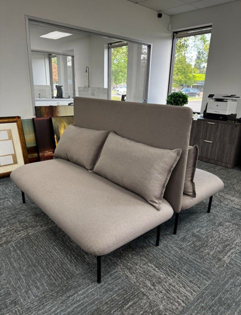 Poppin Back To Back Office Sofa 