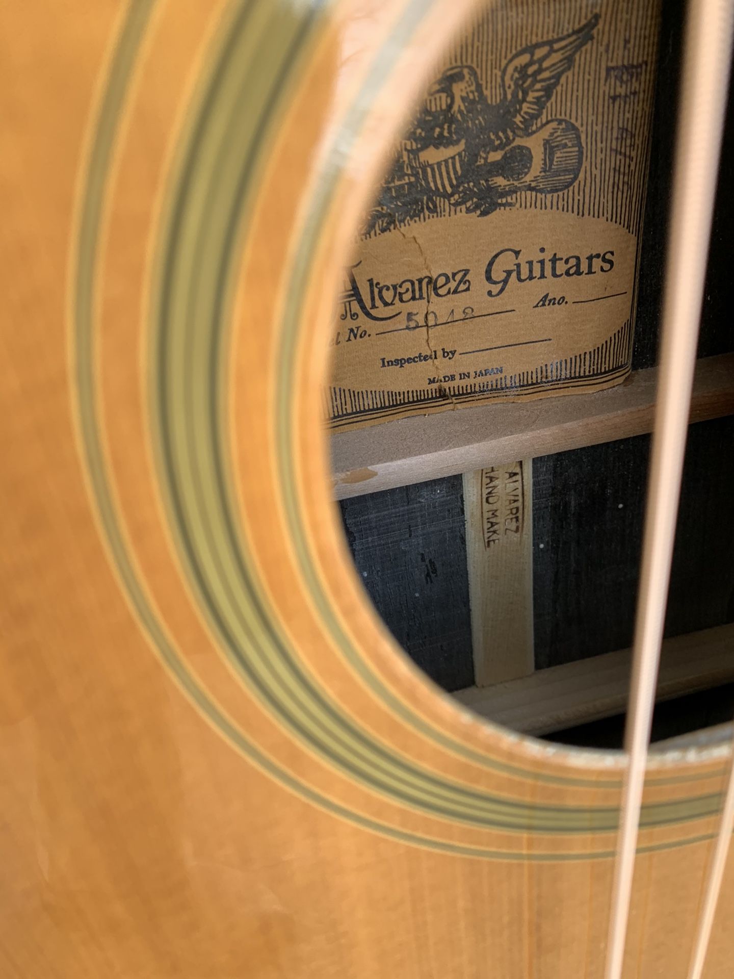 Early 1970’s Alvarez 5048 Guitar for Sale in Catoosa, OK - OfferUp