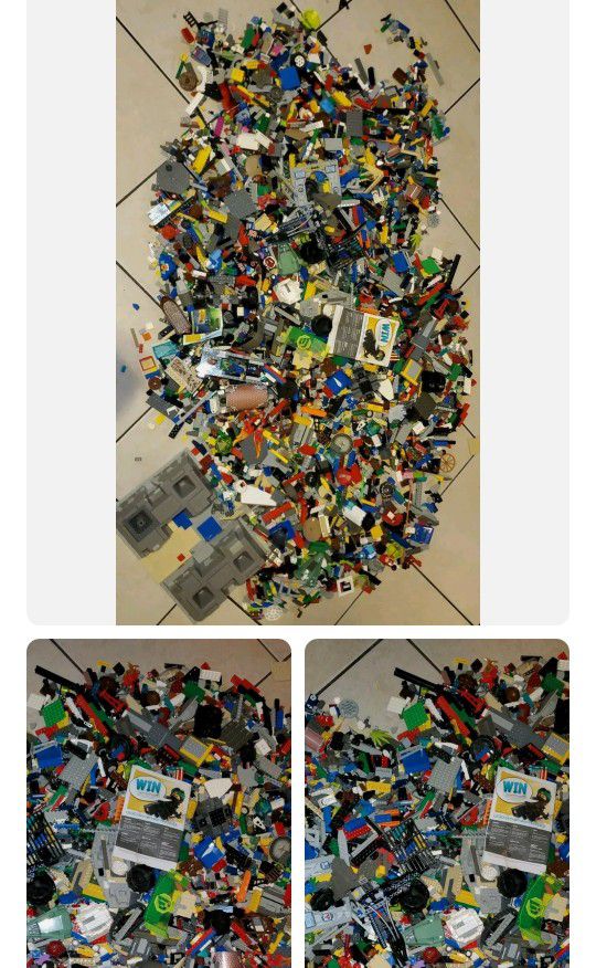25lbs Legos Marvel's, Lego City And More 