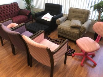 Custom Reupholstered Furniture 