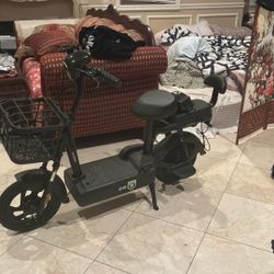 Mint Condition 2-Seater Electric Scooter – Perfect for Families & Kids!