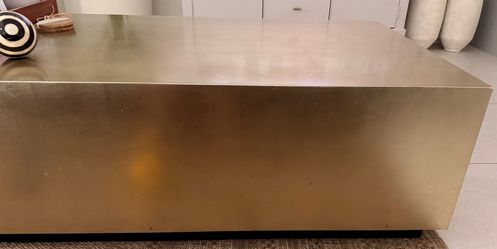 Modern Gold Coffee Table