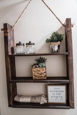Farmhouse Rustic Shelf