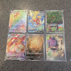 6 pokemon cards