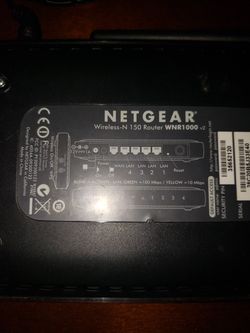Netgear N 150 Wireless Router