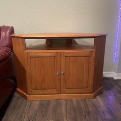 Wood TV Stand 