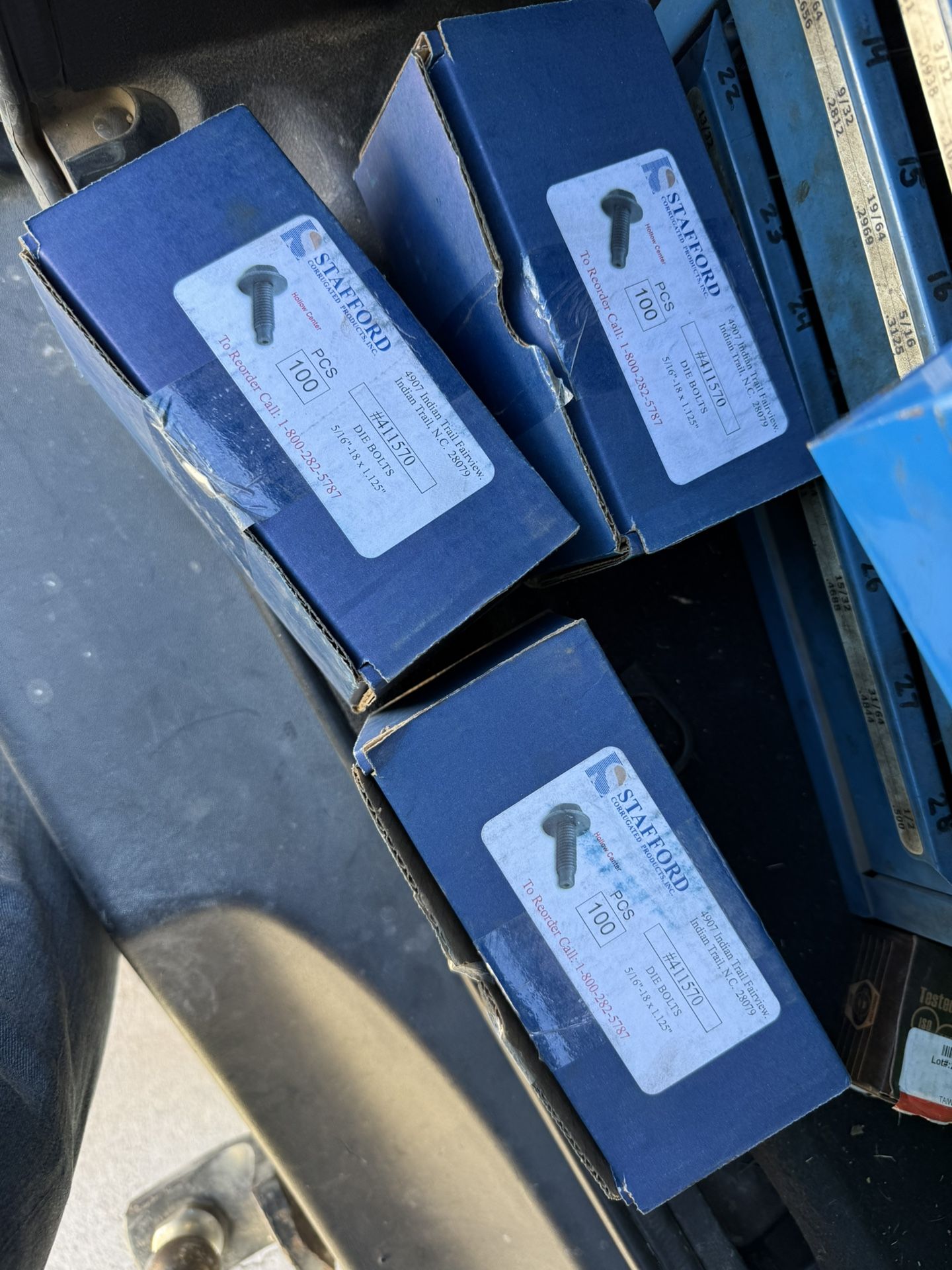 5/16- 18x 1.125” Die Bolts