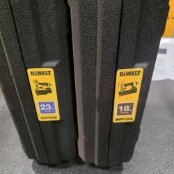 Dewalt Finish Nailers 23 Ga And 18 Ga