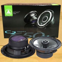 🚨 No Credit Needed 🚨 JL Audio C2 Series 6 1/2" 2-Way Coaxial Speaker System 225 Watts C2-650X 🚨 Payment Options Available 🚨 