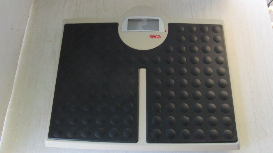 Seca High Capacity Digital Flat Body Weight Management Scale Fully Functional