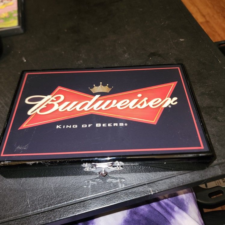 Licensed Budweiser Collectible Dominoes