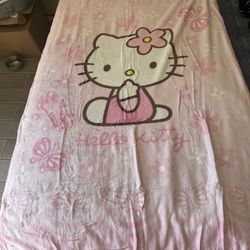 Hello Kitty Throw Blanket 