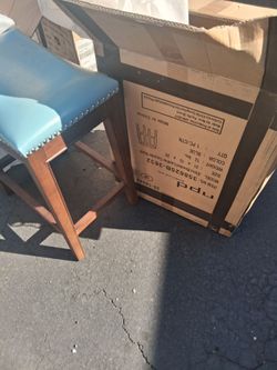 New Elmo bonded leather  counter stool