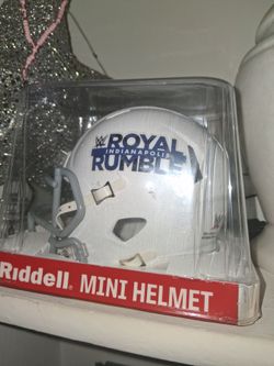 Royal rumble Indianapolis Mini Helmet unsigned
