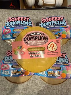 Squishy dumplings 5 pack new sealed