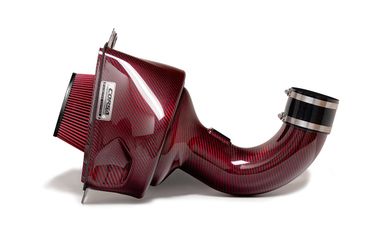 CORSA Intake 2014-2019 Chevy Corvette C7/Z51/GS - Red CF, Oiled
