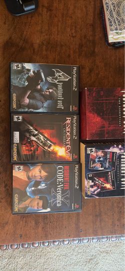 Resident Evil PS2 Game Bundle – 3 titles
