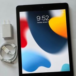 iPad 6,  Sixth Generation  , Unlocked  Cellular and iCloud , Wi-Fi  Internet, Excellent Condition,  Usable all Company  Sim