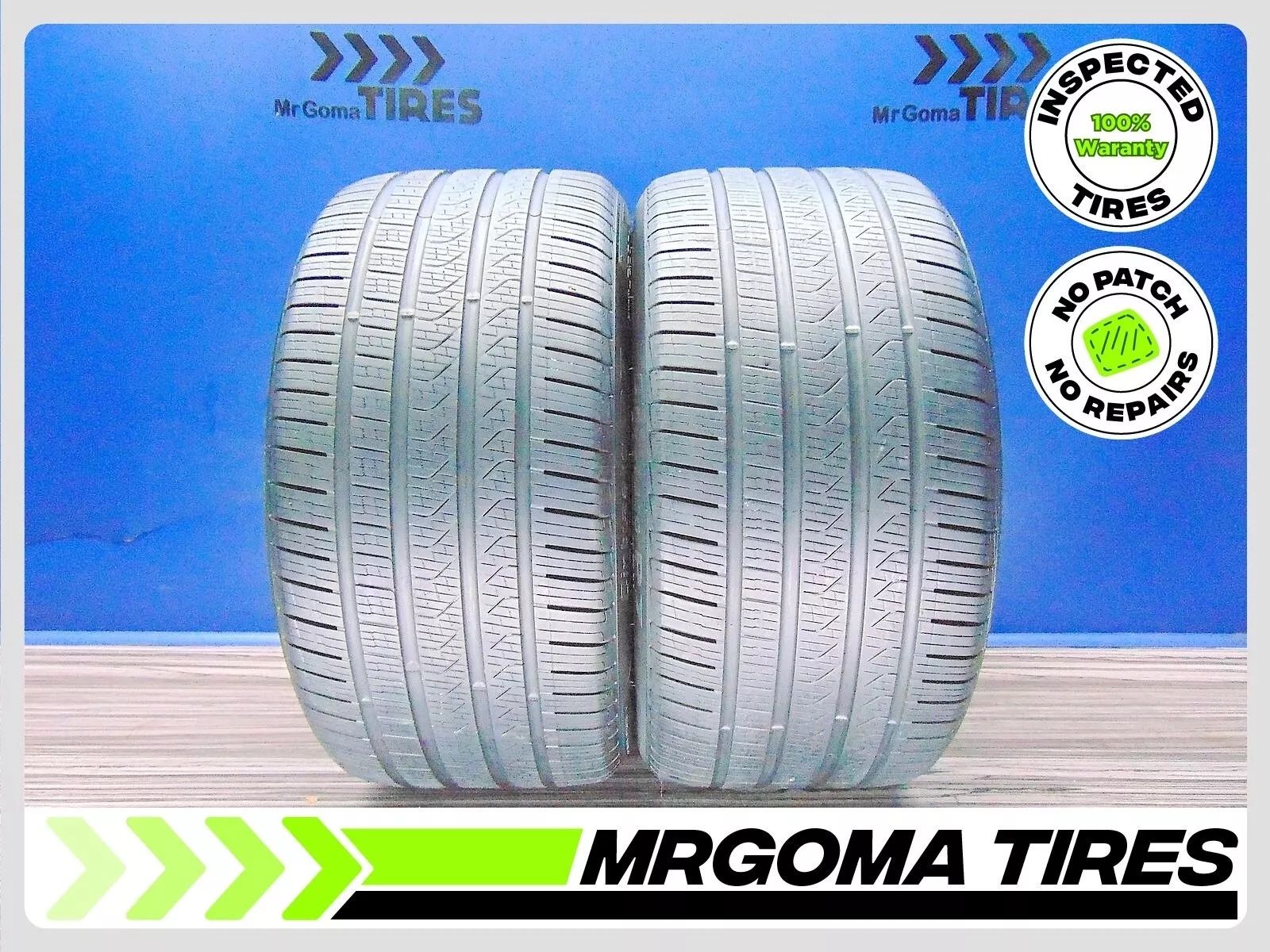 2 PIRELLI CINTURATO P7 AS NO XL 295/35/20 USED TIRES