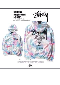 MENS STUSSY WINDBREAKER