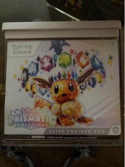 Pokemon Prismatic ETB new