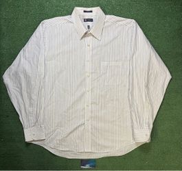 Chaps striped button up