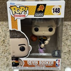 Devin Booker Funko Pop NBA Basketball Vinyl Figure Figurine Toy Phoenix Suns 148