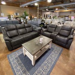 Double Reclining Sofa 