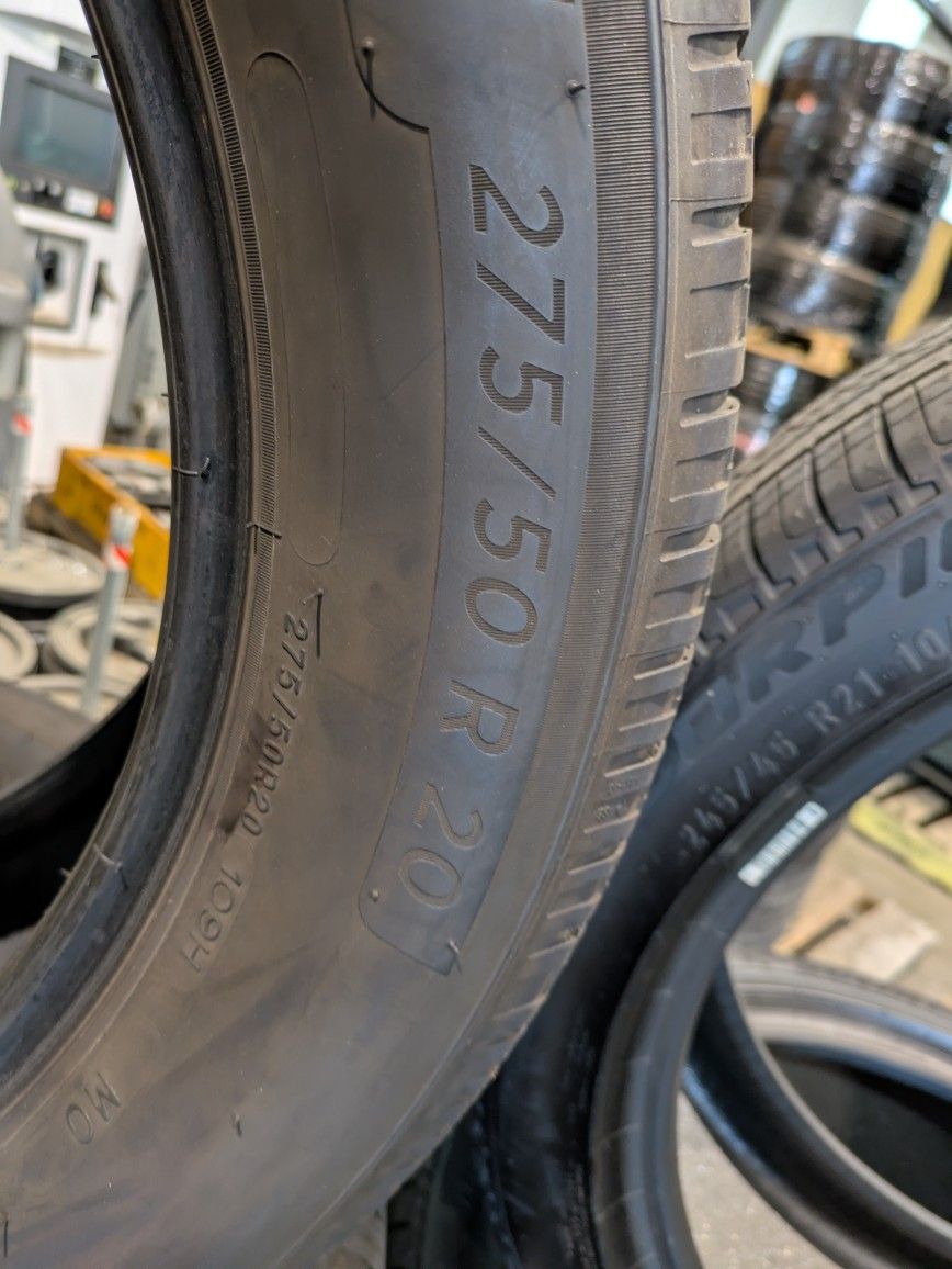 4 Used 275/50R 20" 109H for Sale